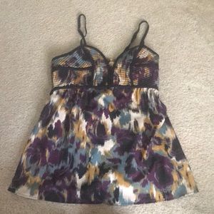 Abstract tank top